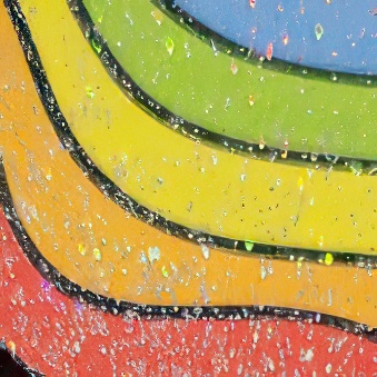 Brokatowa folia transferowa DTF Glitter