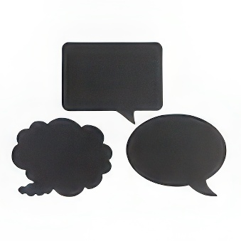 Tablica magnetyczna kredowa czarna- zestaw 3 sztuk