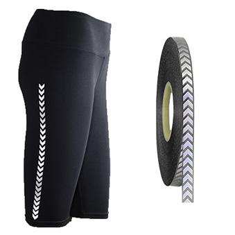 Taśma odblaskowa termowgrzewalna segmentowa - strzałki