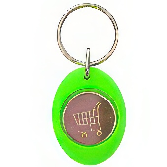 Brelok do ręcznego składania z żetonem