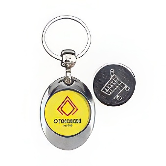 Elementy do robienia breloków metalowych z żetonem