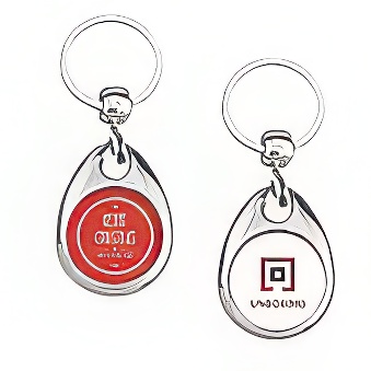 Elementy do robienia breloków metalowych z żetonem