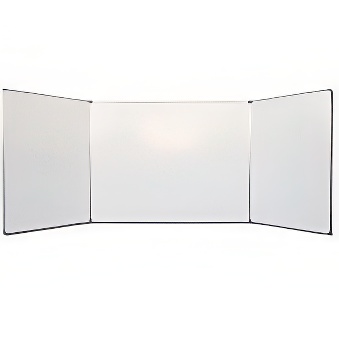 Trzyczęściowa tablica suchościeralna magnetyczna (tryptyk)