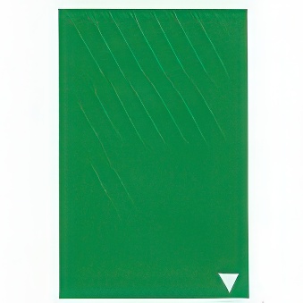 Geometryczne symbole magnetyczne - zielone trójkąty