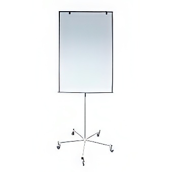 Mobilny flipchart magnetyczny suchościeralny na kółkach