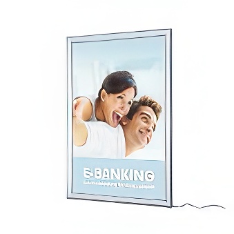 Podświetlana rama zatrzaskowa