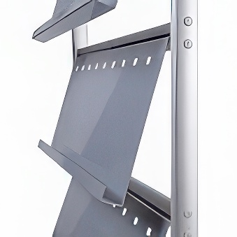 Półka do stojaków na plakaty i broszury