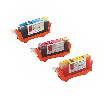 Zestaw kartridży jadalnych Canon CLI 551 - komplet CMY