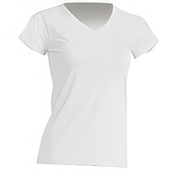 Koszulka damska V-neck do nadruku