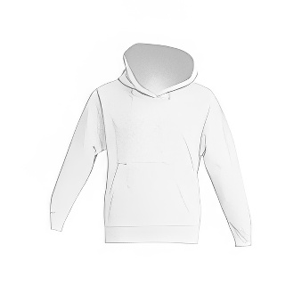 Bluza dziecięca z kapturem do nadruku