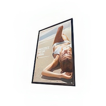 Ramka zatrzaskowa z ostrym narożnikiem