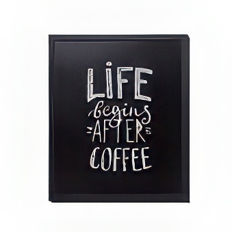 Tablica kredowa natura czarna