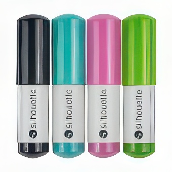 Mazaki do ploterów Silhouette - brokatowe (4 kolory)