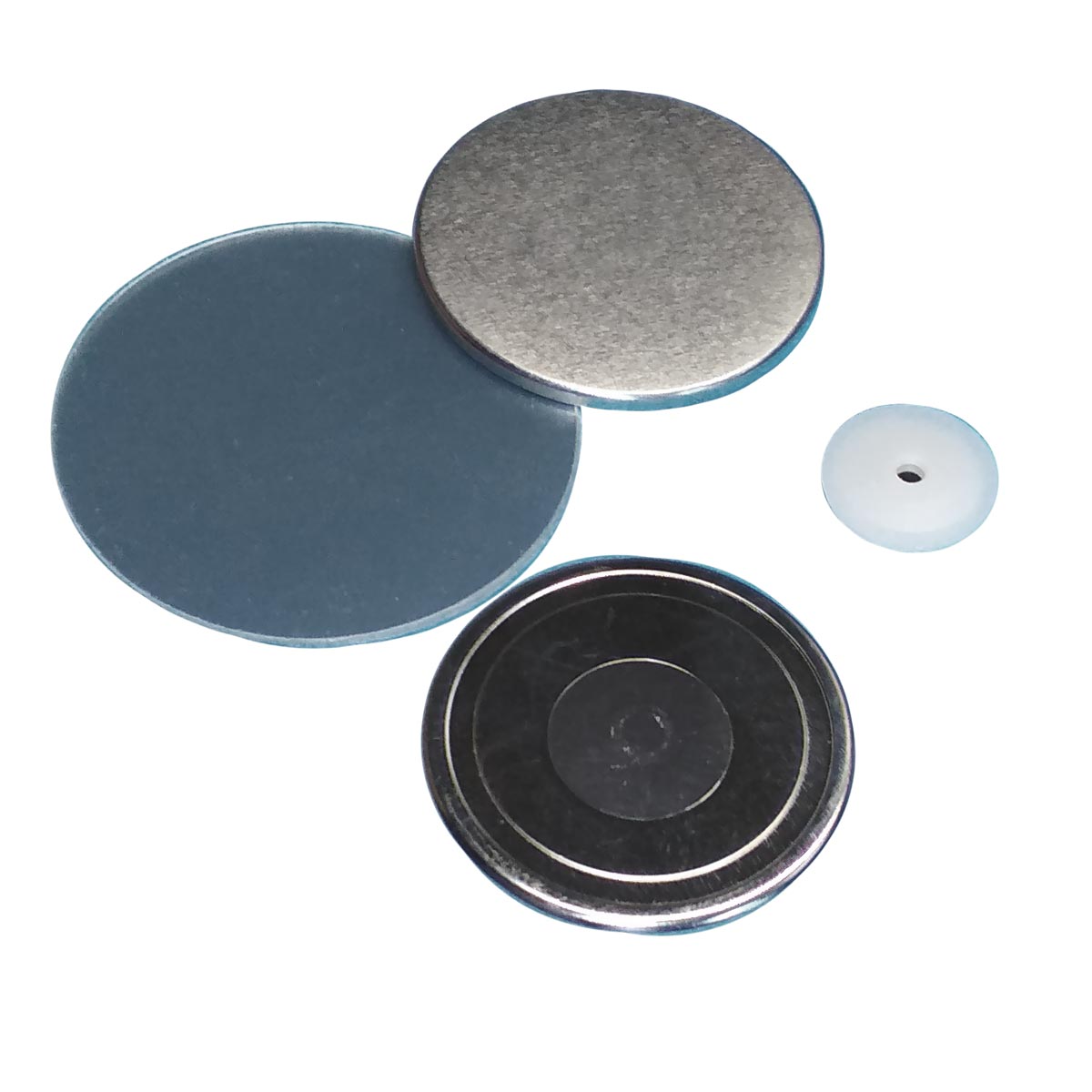 Elementy do składania przypinek z bezpiecznym zapięciem