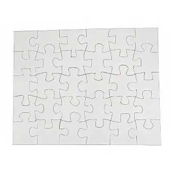 Puzzle do sublimacji - 24 elementy