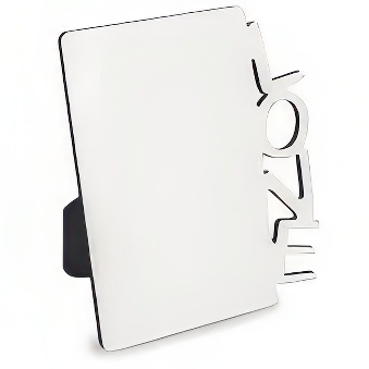 Ramka "Love" pionowa do nadruku