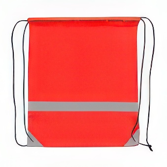 Worek odblaskowy na buty z czarnym sznurkiem - do sublimacji