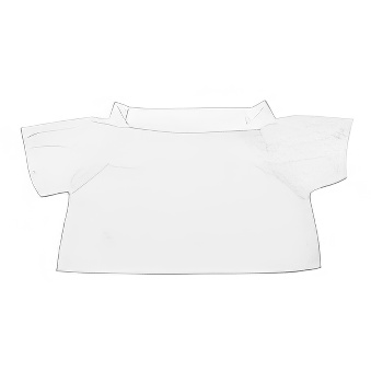 Koszulka do zabawek pluszowych dużych do nadruku