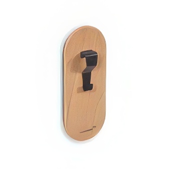 Uchwyty magnetyczne drewniane na papier do flipchartów