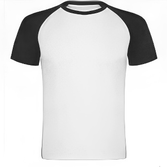 Koszulka dziecięca do sublimacji z kolorowymi rękawami