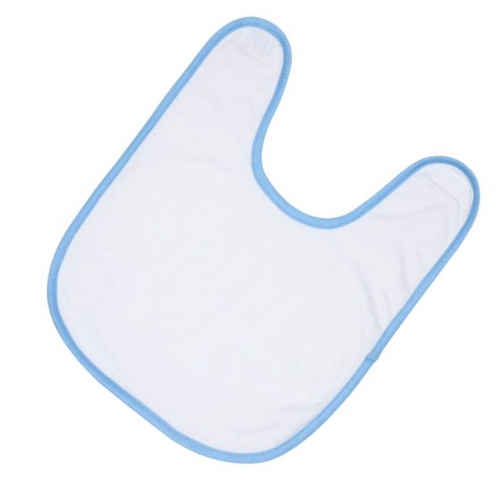 Śliniak frotte do sublimacji z kolorową obwódką