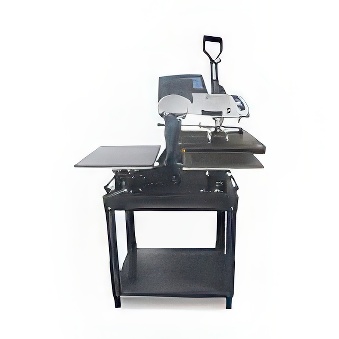 Swing Duo Press - prasa termotransferowa z opcją wymiany płyt, otwierana na bok - swing - stolik w zestawie [40 x 50 cm]