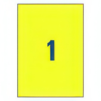 Samoprzylepna trwała Heavy Duty folia poliestrowa do drukarek laserowych monochromatycznych i kopiarek - 8 arkuszy