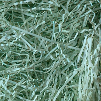 Papierowy wypełniacz do paczek seledynowy