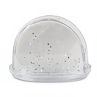 Fotokula - płatki srebrne brokatowe