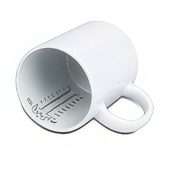 Kubek do sublimacji z miarką wewnątrz - pies