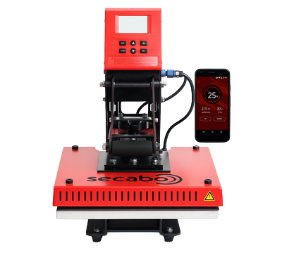 TC7 SMART z Bluetooth - prasa termotransferowa z opcją wymiany płyt, otwierana do góry - kanapkowa