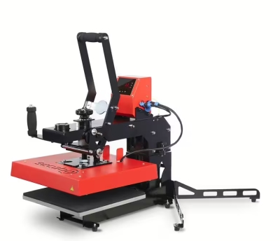 TS5 LITE - energooszczędna prasa termotransferowa z opcją wymiany płyt, otwierana na bok - swing [38 x 38 cm]