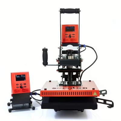 TS7 THE BEAST z Bluetooth - prasa termotransferowa z opcją wymiany płyt, otwierana na bok z podgrzewaną płytą dolną - swing [40 x 50 cm]