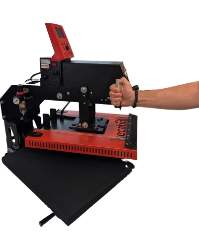 TPS7 SMART z Bluetooth -  prasa termotransferowa pneumatyczna z opcją wymiany płyt, otwierana na bok - swing [40 x 50 cm]