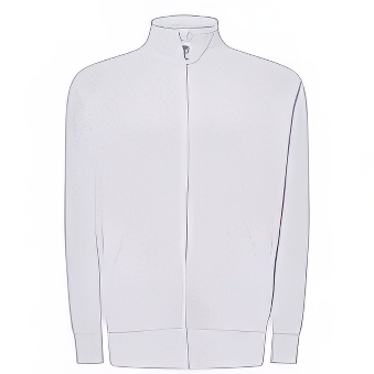 Bluza męska rozpinana do nadruku