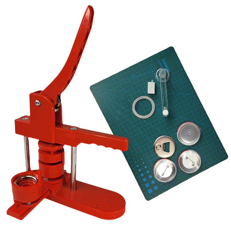 Maszynka plastikowa do składania przypinek - zestaw startowy