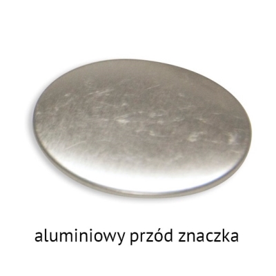 Elementy okrągłe do przypinek - sam przód