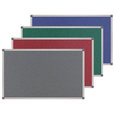 Tablica tekstylna w aluminiowej ramie