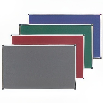 Tablica tekstylna w aluminiowej ramie