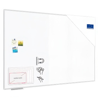 Tablica suchościeralna magnetyczna biała w aluminiowej ramie
